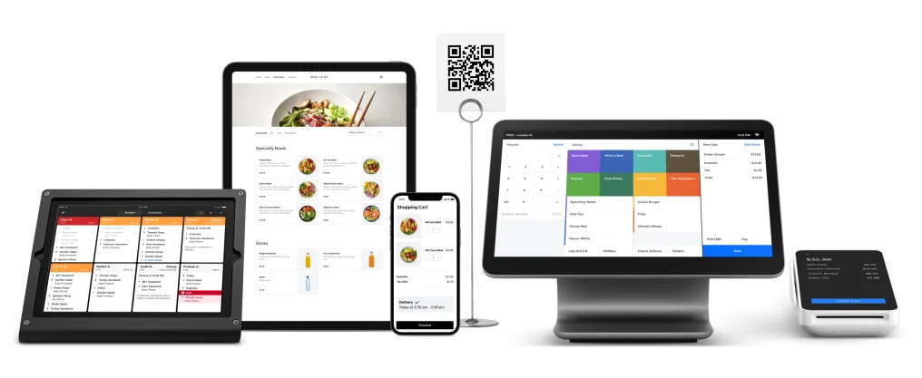 screenshot of Square for Restaurants
